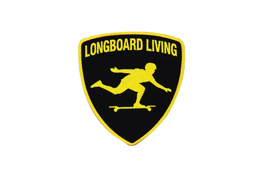 Longboard Living Lambo Patch  6"